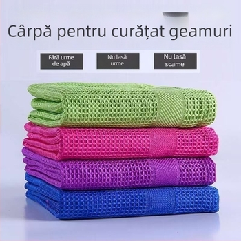 Cârpe de curățare pentru uz casnic, lavete pentru geamuri, geam auto, bucătărie și locuință