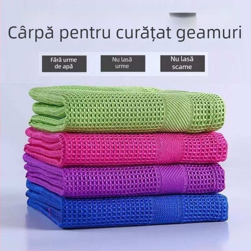 Cârpe de curățare pentru uz casnic, lavete pentru geamuri, geam auto, bucătărie și locuință