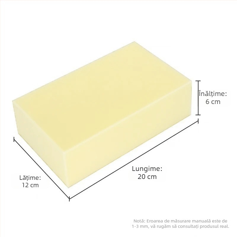 Sponge de curățare pentru plăcile exterioare ale pereților, burete absorbant pentru curățare, pentru spălare și lustruire auto, degresare, decontaminare și îndepărtarea prafului
