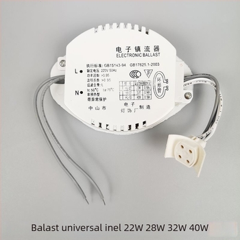 Balast pentru lampă cu panou plat 600x600d, curent constant, tub circular, 28W–40W, sursă de alimentare universală cu 6 redresoare
