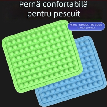 Pernă de șezut din silicon pentru pescuit, mai groasă, ventilată, impermeabilă TYmy