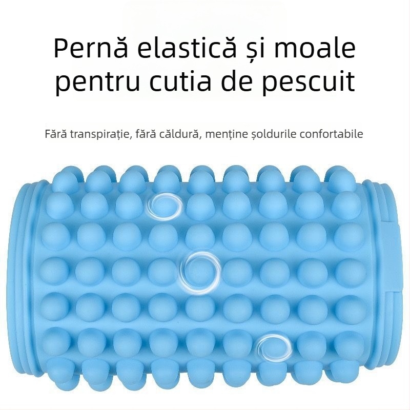 Pernă de șezut din silicon pentru pescuit, mai groasă, ventilată, impermeabilă TYmy