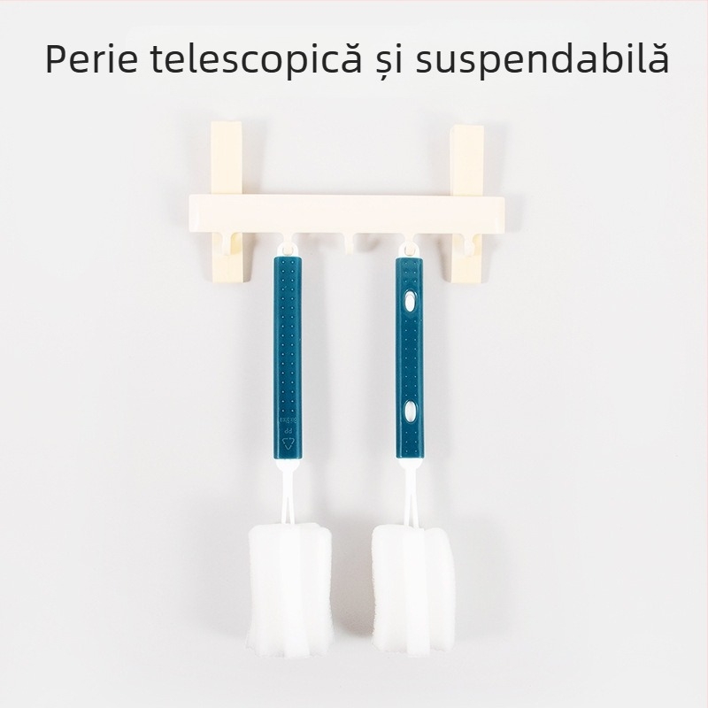 Revomax Perie din burete pentru pahare: termos, pahare din sticlă și pahare de apă