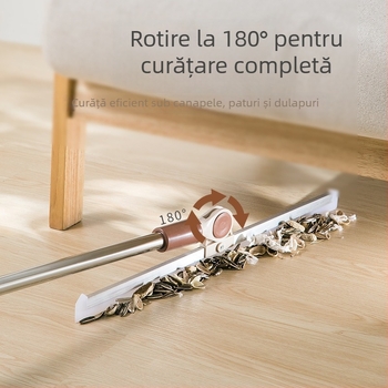 Kinbata mop din silicon magic pentru curățenie în casă — cap de ștergere a apei, mop pentru podea și eliminarea părului, 35 cm și 50 cm