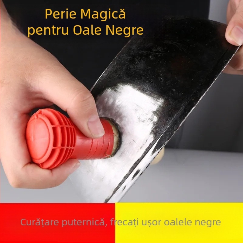 Curățitor Nano pentru oale — perie magică din fibre pentru pete pe fundul oalei și îndepărtarea ruginii