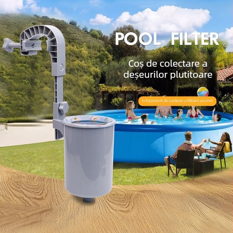 Accesorii pentru piscine Bestway: suport pentru pompă trapezoidală a piscinei și kit de curățare