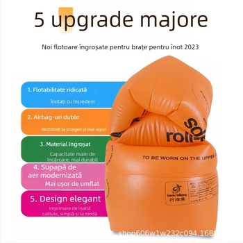 Inel de înot gonflabil pentru adulți, design mai gros, pentru utilizare în aer liber