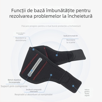 Protecție pentru încheietură cu suport cu arc pentru sporturi — protecție a încheieturii la baschet, tenis, badminton și haltere