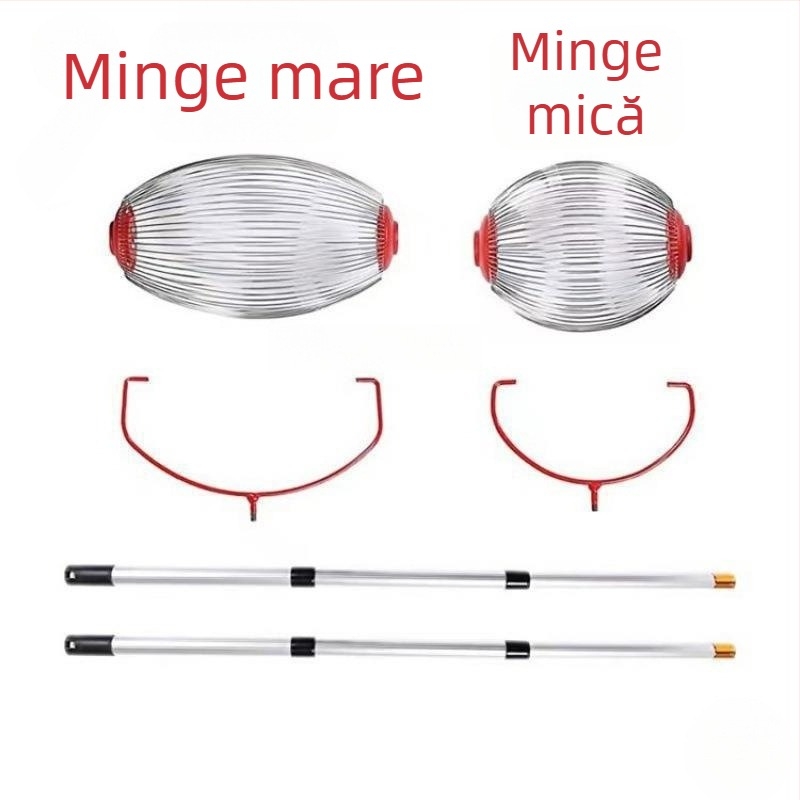 Colector telescopic pentru mingi de tenis și ping-pong