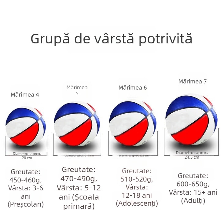 Baschet TPU standard nr. 7 pentru uz școlar