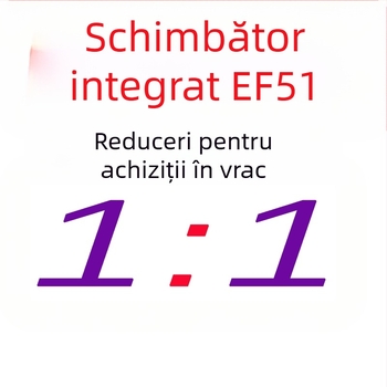 EF51 manetă de schimbător de viteze integrată pentru bicicletă de munte, compatibilă cu 21/24/7/8 viteze