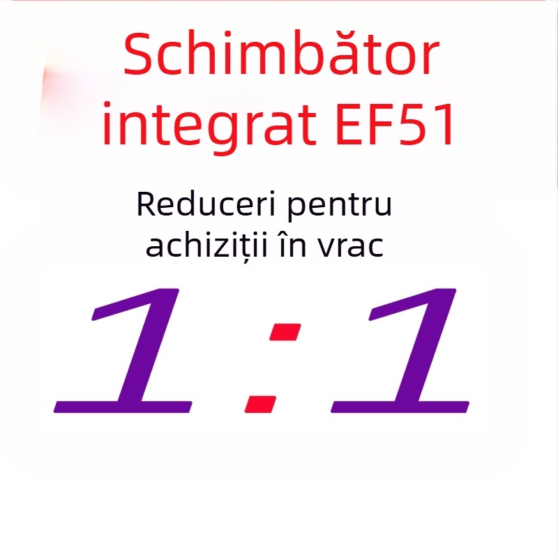 EF51 manetă de schimbător de viteze integrată pentru bicicletă de munte, compatibilă cu 21/24/7/8 viteze