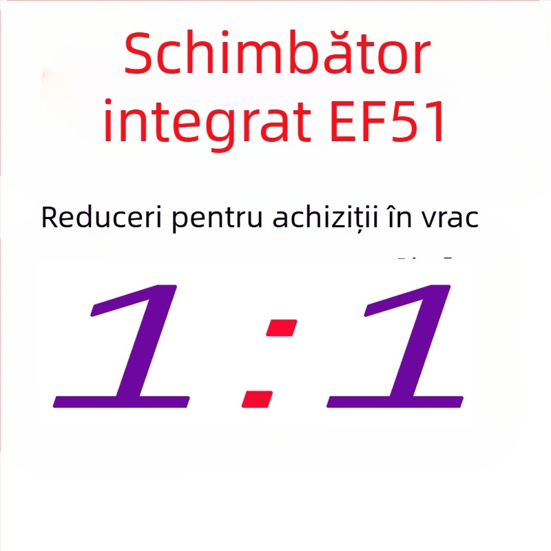 EF51 manetă de schimbător de viteze integrată pentru bicicletă de munte, compatibilă cu 21/24/7/8 viteze