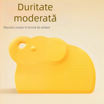 Tăietor Elephant pentru tăiței cu spatulă din plastic moale, ustensilă de bucătărie pentru gătit acasă, cuțit multifuncțional pentru paste