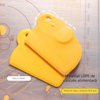 Tăietor Elephant pentru tăiței cu spatulă din plastic moale, ustensilă de bucătărie pentru gătit acasă, cuțit multifuncțional pentru paste