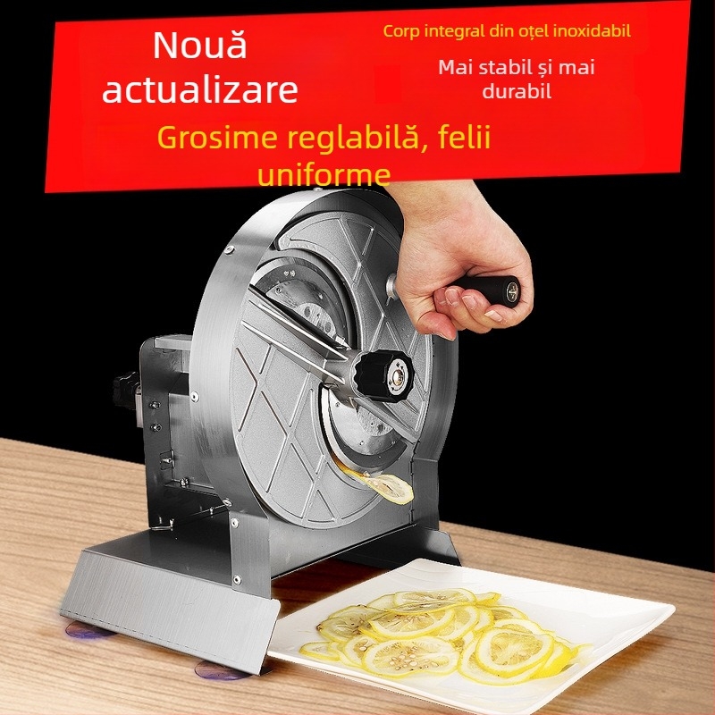 Feliator manual din oțel inoxidabil pentru fructe și legume – unealtă de bucătărie multifuncțională pentru cartofi, lămâi și rădăcină de lotus, pentru uz casnic