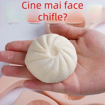 Formă antiaderentă pentru chifle la abur făcute acasă, eliberare ușoară din formă, universală pentru bucătărie