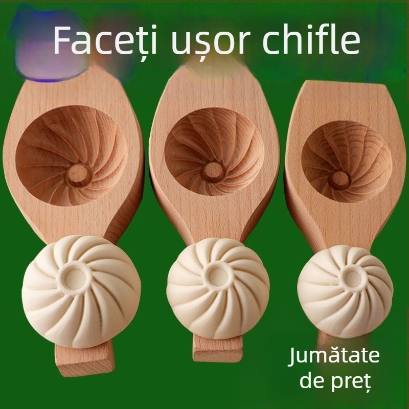 Formă antiaderentă pentru chifle la abur făcute acasă, eliberare ușoară din formă, universală pentru bucătărie