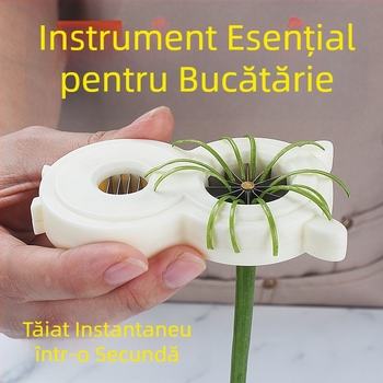 Tocator universal pentru legume – răzuitor ultra-fin pentru ceapă verde