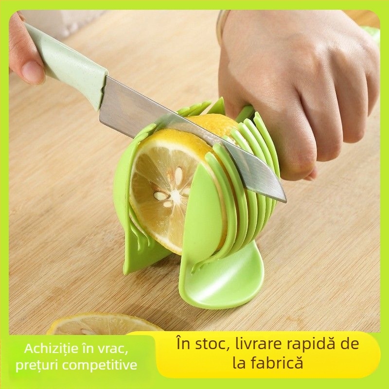 Feliator multifuncțional pentru fructe – tăietor pentru lămâi și roșii, ustensilă de bucătărie manuală