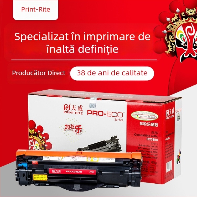 Cartuș toner Tianwei CC388A pentru HP LaserJet P1007/1008 – Negru, 1500 de pagini