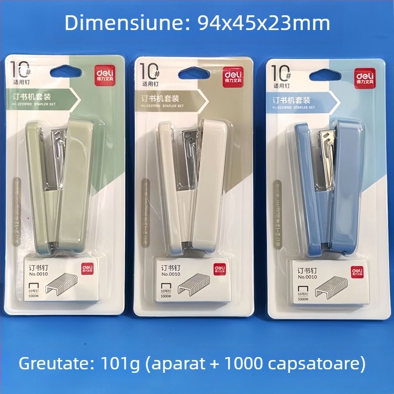 Set capsator Nr. 10 – mini capsator pentru elevi, rechizite de birou