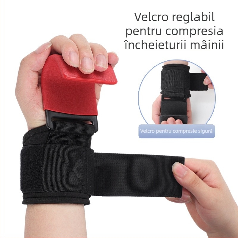 Cârlig de susținere a încheieturii pentru tracțiuni, sprijin pentru bara de gimnastică, întindere a încheieturii, utilizare acasă