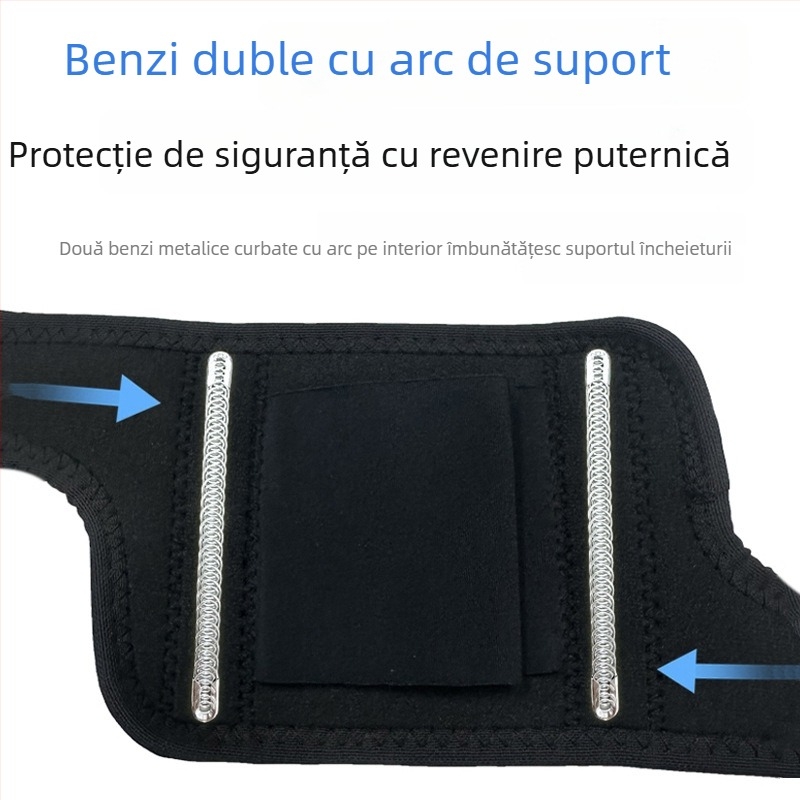 Brățară de încheietură din neopren cu suport arcuit, curea respirabilă, protecție compresivă a încheieturii pentru adulți, echipament badminton și tenis