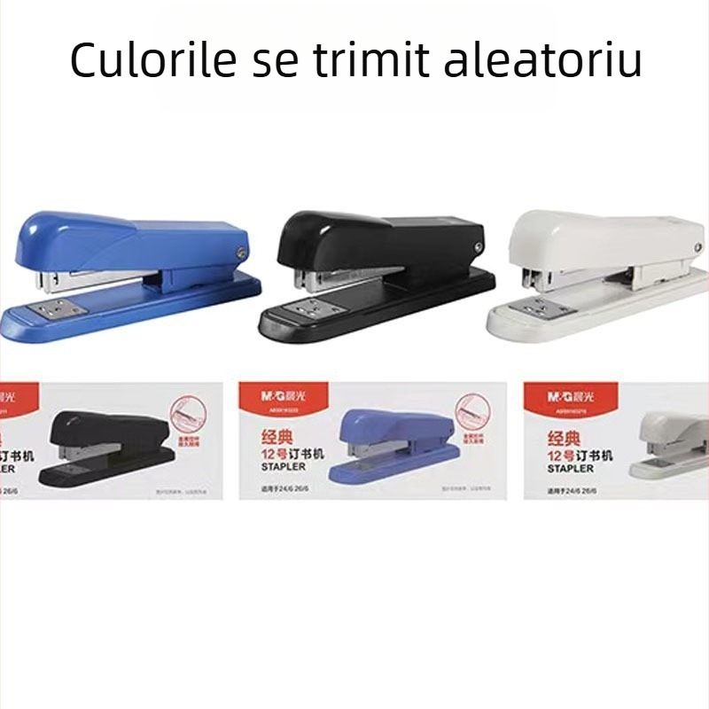 Mg Abs 91632 Capsator metalic pentru birou, Nr12, prinde până la 30 de coli