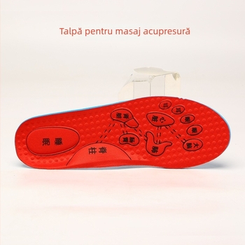 Pantofi sport unisex cu vibrații magnetice, talpă moale, antiderapante, terapie magnetică, respirabili, pentru mers zilnic persoanelor de vârstă mijlocie și vârstnicilor