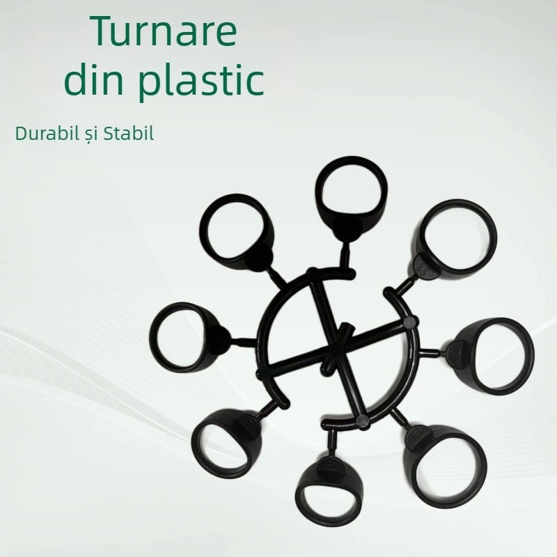 Instrument de măsurare a formei degetului pentru mărimea inelului 6–13, accesoriu portabil pentru inel