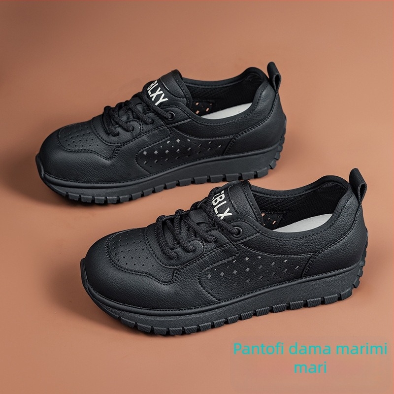 Sneakeri femei cu talpă moale, respirabili, confortabili, 2025 primăvară-vară, pantofi casual pentru femei, mărime mare