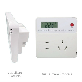 Senzor interior de temperatură și umiditate cu control inteligent al prizei