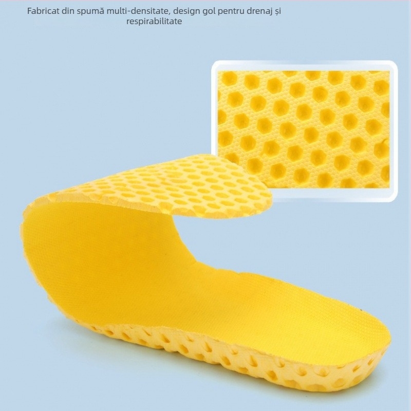 Talpă de pantofi cu structură fagure, deodorant pe bază de plante, foarte moale, elasticitate înaltă, unisex