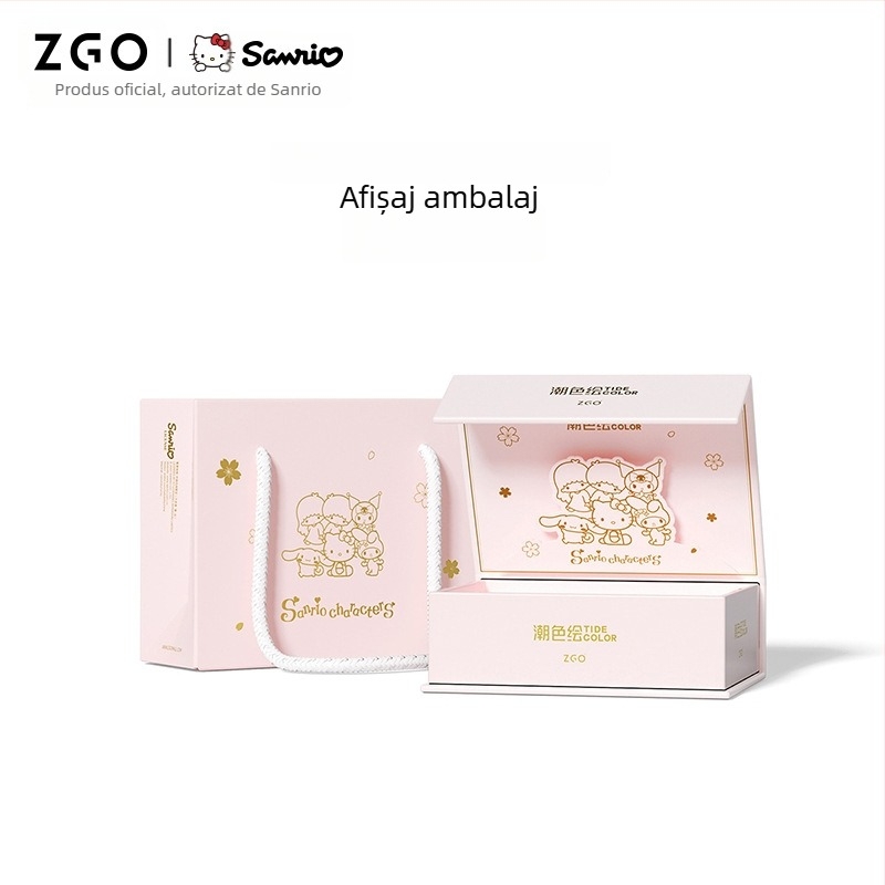 Brățară din argint sterling Zhenggang x Sanrio Kuromi pentru femei, noul model 2024, cadou elegant pentru ziua de naștere