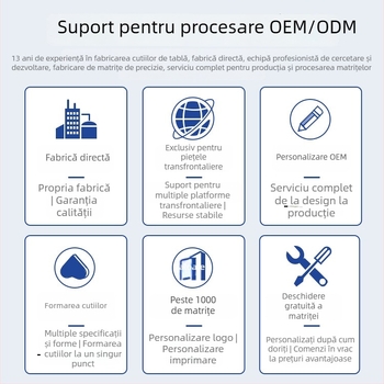 Recipient circular din tablă metalică pentru ambalare generală; perforabil; recipient gol pentru alimente