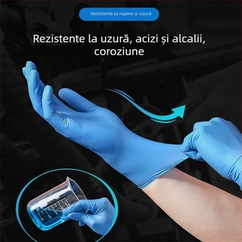 Mănuși de nitril de unică folosință, nitril compozit îngroșat, nitril sintetic, mănuși de protecție pentru frumusețe și tatuaje, vânzare en gros