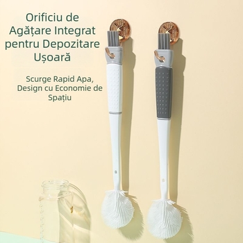 Perie multifuncțională pentru sticle de lapte și pahare, cu mâner lung – curățare în bucătărie pentru căni, sticle și ceainice