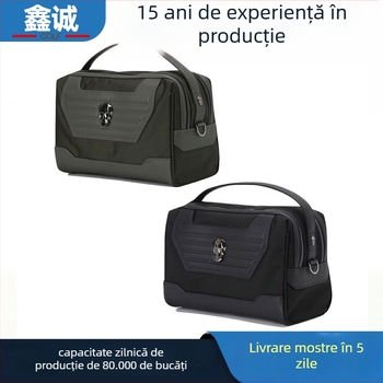Geantă clutch pentru golf cu accesorii în formă de craniu, capacitate mare, depozitare din nylon