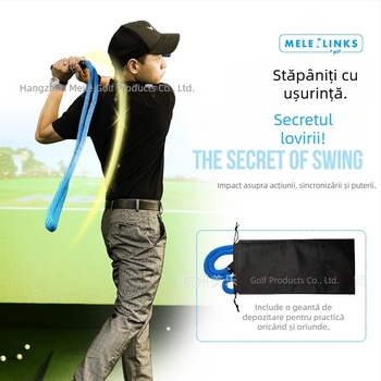 Sfoară avansată pentru swing golf – antrenament de viteză, dispozitiv de antrenament pentru interior/exterior, personalizabil