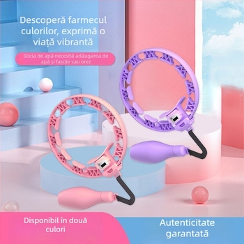Changfeng Hula Hoop Inteligent Silențios pentru Femei, Slăbire a Abdomenului și Modelarea Taliei, Instrument de Fitness