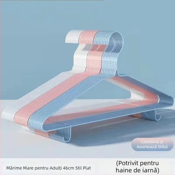 Umeraș pentru haine pentru adulți, gros și robust – suport pentru paltoane, pantaloni și cravate, utilizare casnică