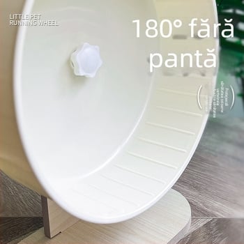 Roată de alergare pentru hamster, foarte silențioasă, diametrul 23 cm, dimensiune mare, pentru decorarea cuștii