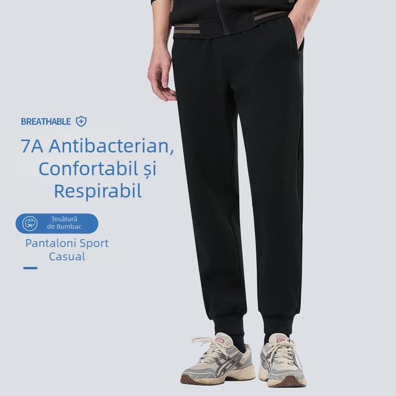 Pantaloni sport pentru bărbați, lejeri, respirabili, primăvară-toamnă, pentru alergare și purtare zilnică