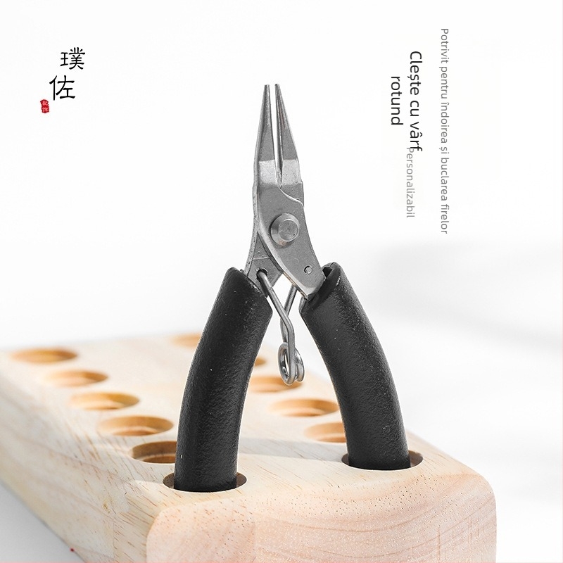 Set de clește pentru bijuterii DIY – clește pentru înfășurarea firului și tăiere, pentru mărgele și lanțuri