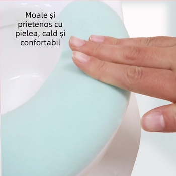 Padă de șezut pentru toaletă pentru copii – căldură de iarnă, antiderapant, autoadeziv, decupabil
