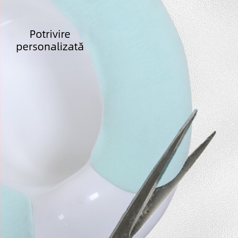 Padă de șezut pentru toaletă pentru copii – căldură de iarnă, antiderapant, autoadeziv, decupabil