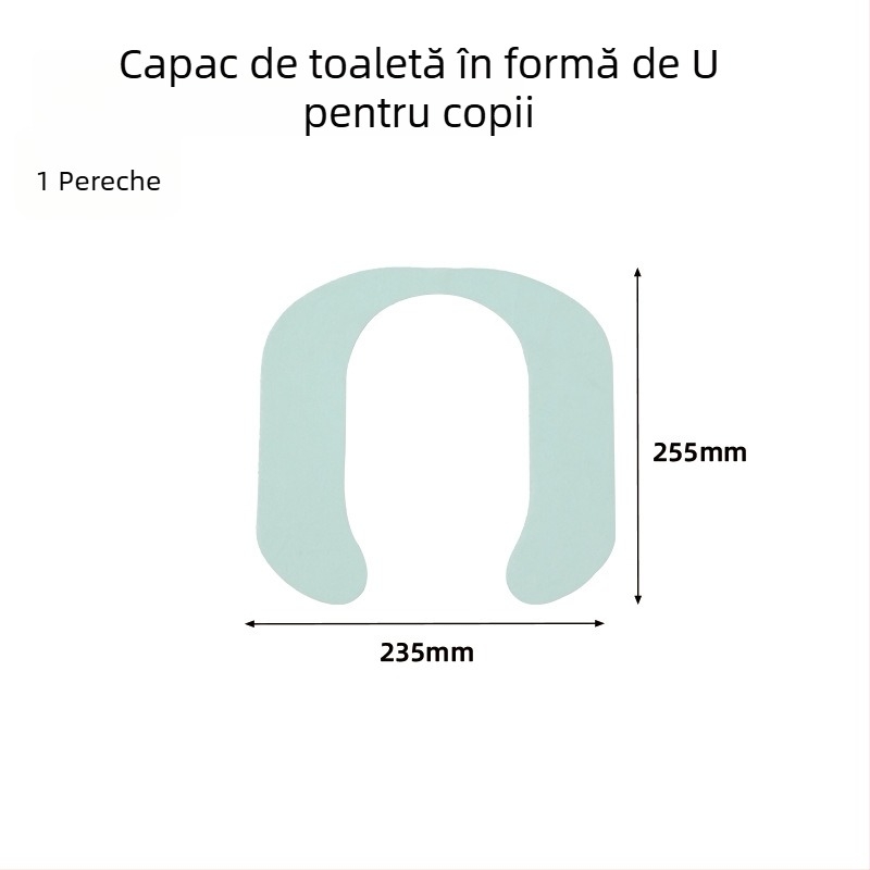 Padă de șezut pentru toaletă pentru copii – căldură de iarnă, antiderapant, autoadeziv, decupabil
