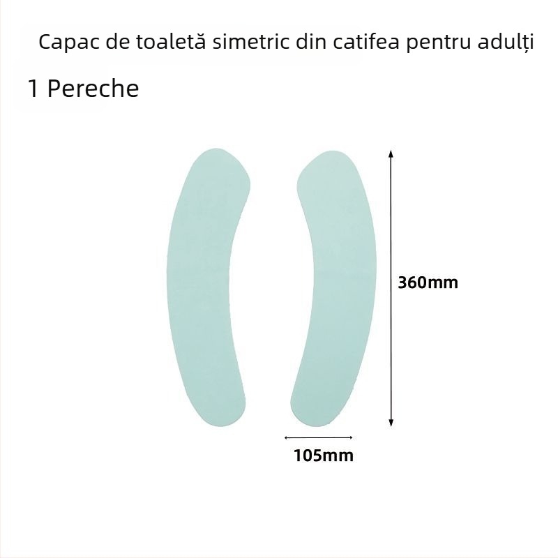 Padă de șezut pentru toaletă pentru copii – căldură de iarnă, antiderapant, autoadeziv, decupabil