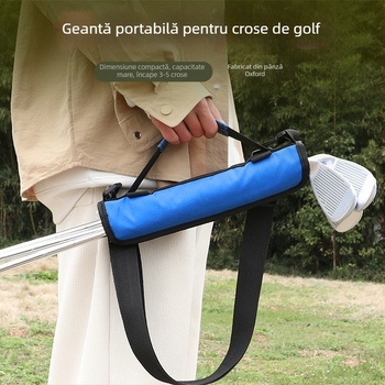 Geantă de golf pentru bărbați și femei, geantă de cluburi portabilă pentru călători, geantă golf mini, rucsac compact
